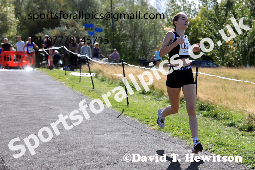 Womens Under-18s, 2026 Northern Mens 6 and Womens 4 Stage and Youngsters Relays, Silksworth, Sunderland. Photo: David T. Hewitson/Sports for All Pics
